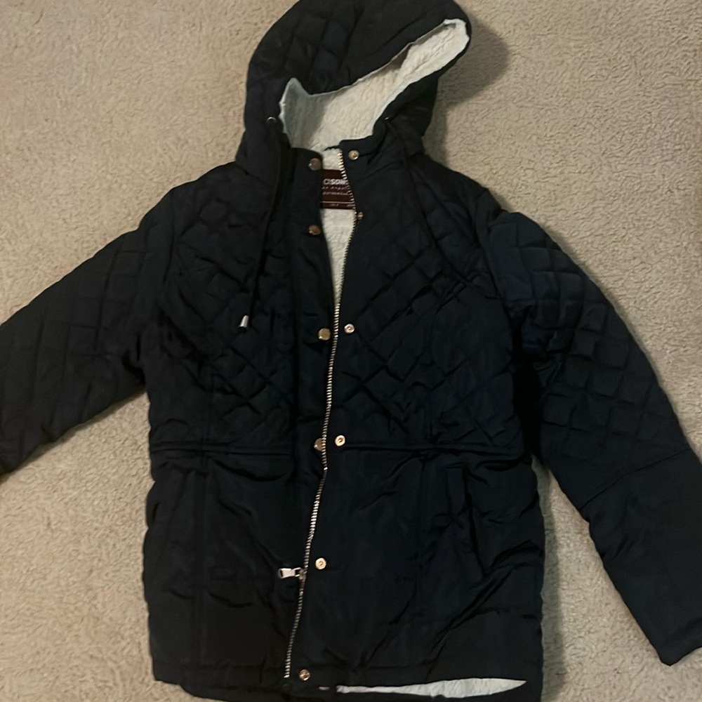 Navy Medium Puffer Jacket